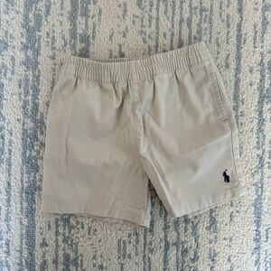 Unworn -Ralph Lauren Boys' Cotton Twill Pull-On Shorts - Sand